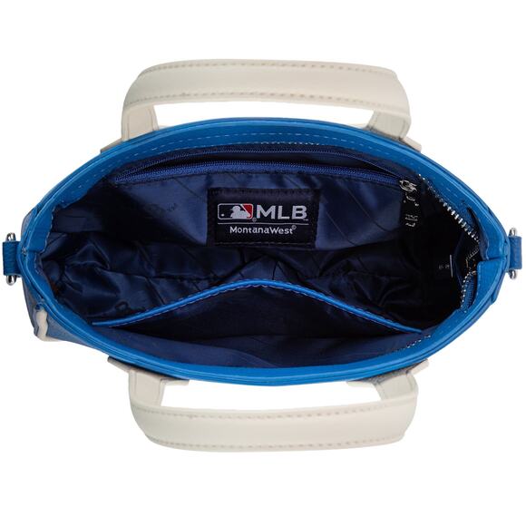 MLB LA Dodgers Small Blue Tote/Crossbody w/ Coin Pouch *NEW in Package* - Picture 4 of 6